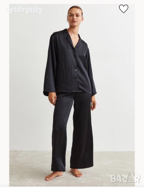 H&M сатенена пижама XS, снимка 1