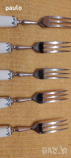 Порцеланови Десертни Вилички, снимка 1