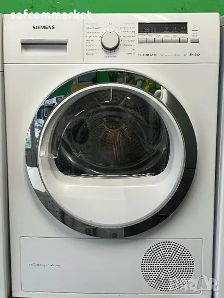 Сушилня Siemens WT45W29A самопочистваща с термопомпа 8 kg, снимка 1