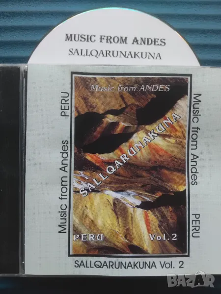 Music from Andes vol. 2  - аудио диск музика, снимка 1