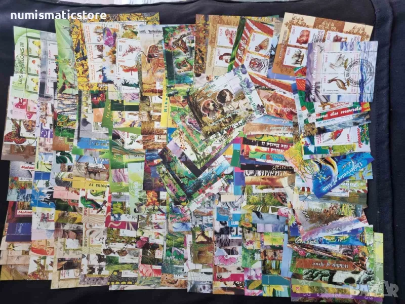 286 различни блока - Фауна, цял свят, снимка 1