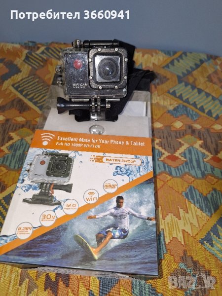 Action camera WATERPROOF HD 1080P., снимка 1