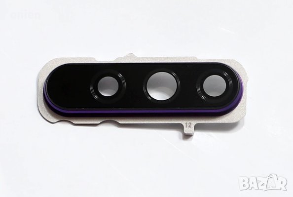 Стъкло за задна камера с рамка за Huawei Honor 20 PRO / Лилав, снимка 1