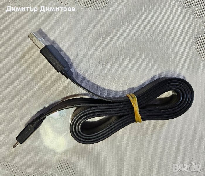 кабел micro USB плосък, снимка 1