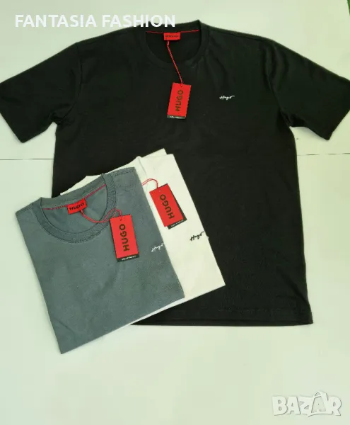 Мъжки Тениски Hugo Батал 4XL, снимка 1