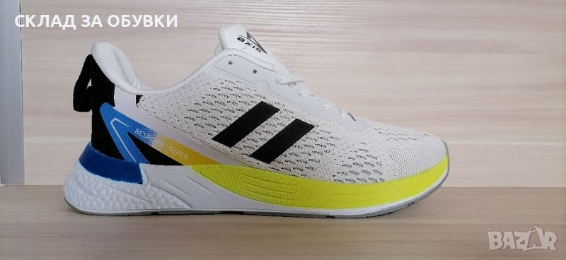 Мъжки Маратонки код-1234 бели, снимка 1