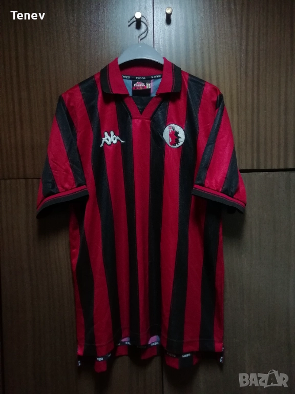 Foggia Home 1997 1998 1999 Kappa Vintage оригинална ретро футболна тениска фланелка екип Фоджа Калчо, снимка 1