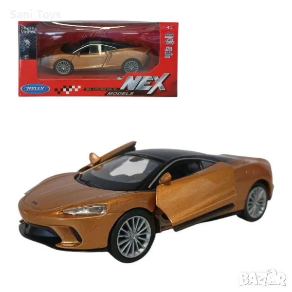 Метална кола Welly NEX – McLaren GT, 1:34, снимка 1