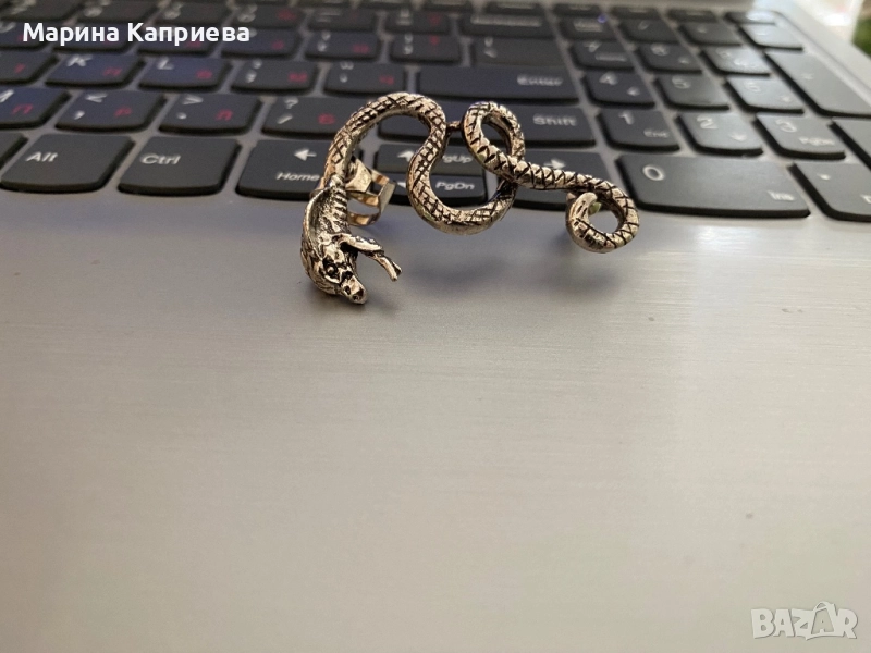 Обеца “Змия” /С-78/, снимка 1