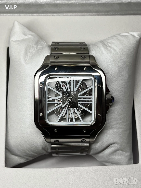 Часовник Cartier Skeleton, снимка 1