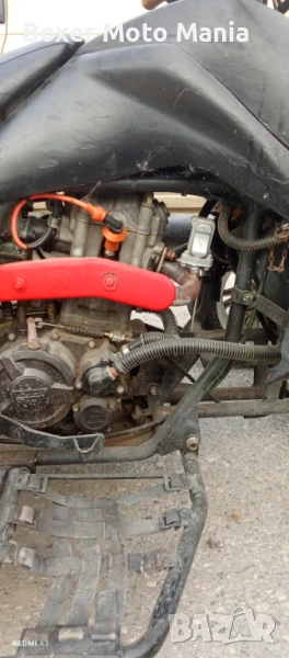 Двигател 1Цилиндър, 250сс/4такт/4клапана/Водно охлаждане,30к.с.Пълен комплект с Кабели и Cdi., снимка 1