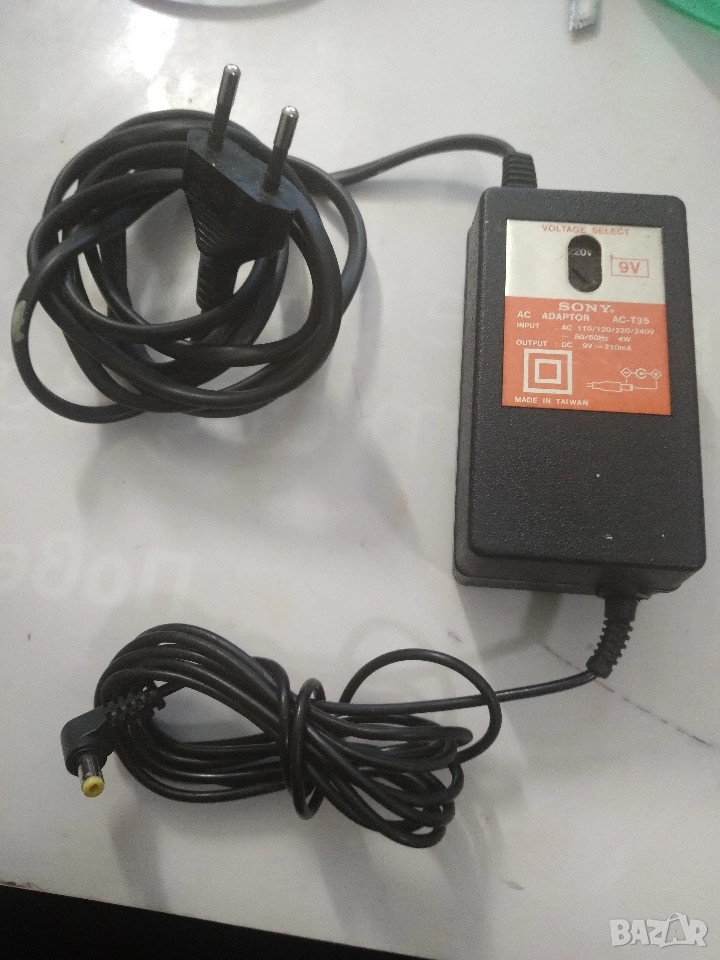 Адаптер, захранване SONY AC-T35, снимка 1