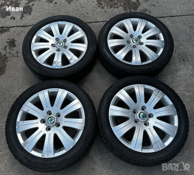 Оригинални джанти Skoda 5x112, снимка 1