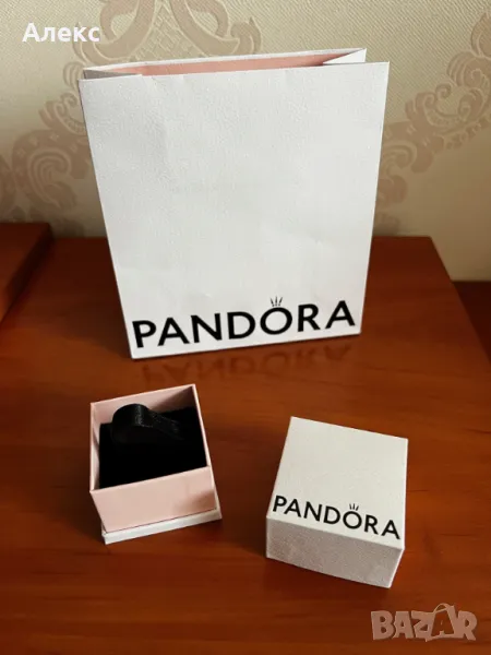Комплект Pandora кутийка и хартиена торбичка, снимка 1