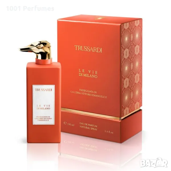 Унисекс парфюм Trussardi Le Vie De Milano EAU DE PARFUM 100ml, снимка 1