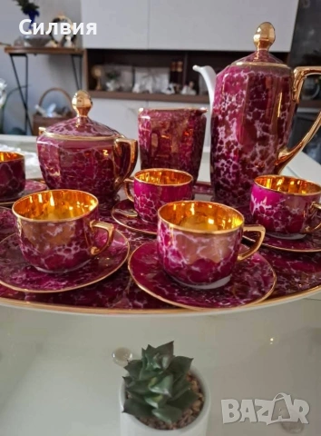 Сервиз за кафе , снимка 4 - Сервизи - 53367159