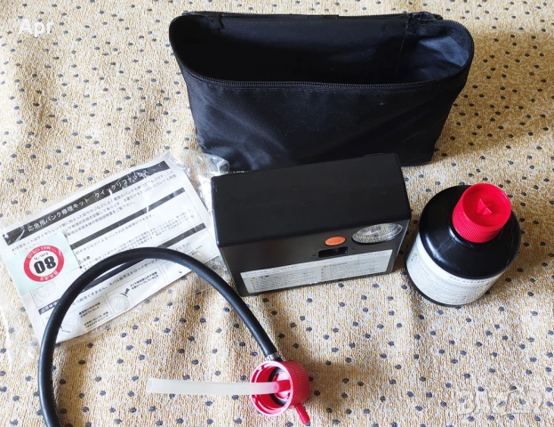 оригинален компресор с пяна за гуми Субару / Subaru, снимка 4 - Аксесоари и консумативи - 51140306