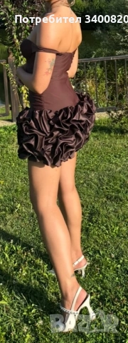 Елегантна къса рокля, снимка 7 - Рокли - 51442324