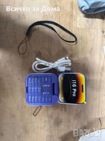 Мини сгъваем телефон i16 Pro, снимка 2 - Apple iPhone - 52307649