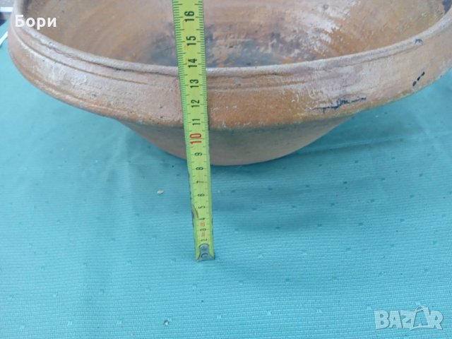 Стара глинена голяма купа, снимка 5 - Съдове за готвене - 35747778