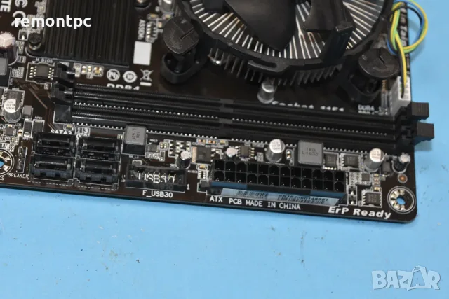 Дънна платка и процесор Intel I5 7400 + Gigabyte H110M-S2V + Cpu cooler  - работят перфектно, снимка 5 - Дънни платки - 55898625