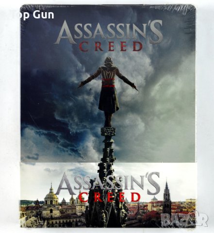 2D+3D Steelbook Блу Рей Орденът на Асасините Blu Ray Assassin's Creed, снимка 1 - Blu-Ray филми - 44209307