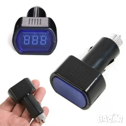 Волтметър за запалка 8V-30V с червен дигитален дисплей, снимка 2 - Аксесоари и консумативи - 55865542