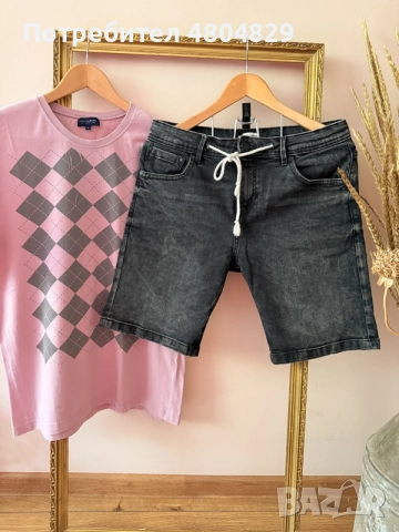 ZARA, PULL & BEAR мъжки дънки и тениски, снимка 9 - Дънки - 55710856