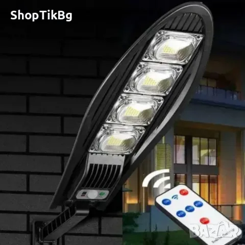 Соларна лампа SOLAR DRAGON със сензор за движение и дистанционно управление 777N, снимка 3 - Соларни лампи - 47999726