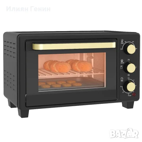 Мини фурна HOMCOM, тостер, снимка 6 - Печки, фурни - 56302773