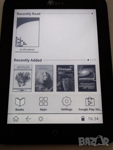 Електронна книга Icarus Illumina E654BK, снимка 2 - Електронни четци - 53847993