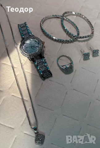 Комплект дамски бижута, снимка 2 - Бижутерийни комплекти - 52496732