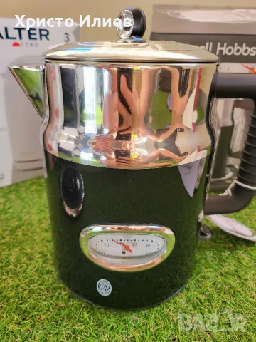 Електрическа кана за вода Russell Hobbs Retro Ribbon 2400W Ретро стил , снимка 9 - Кани - 56068319