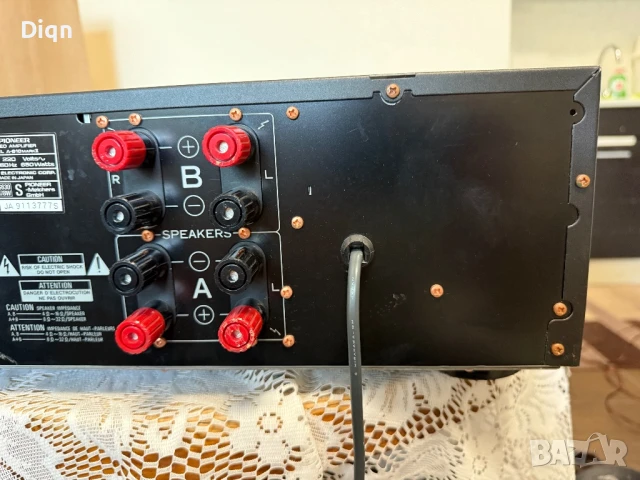 Като нов Pioneer A-616mk2, снимка 12 - Ресийвъри, усилватели, смесителни пултове - 51397538