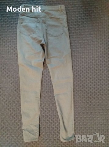 H&M Skinny Fit за момиче - дънков панталон войнишко зелено /размер 152 см./, снимка 5 - Детски панталони и дънки - 42102505
