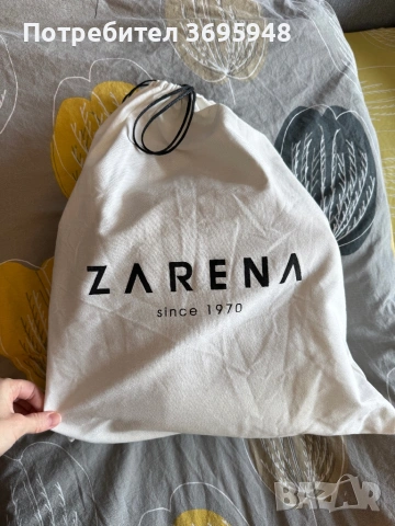 Кожена раница Zarena в цвят пудра, снимка 2 - Раници - 53845806