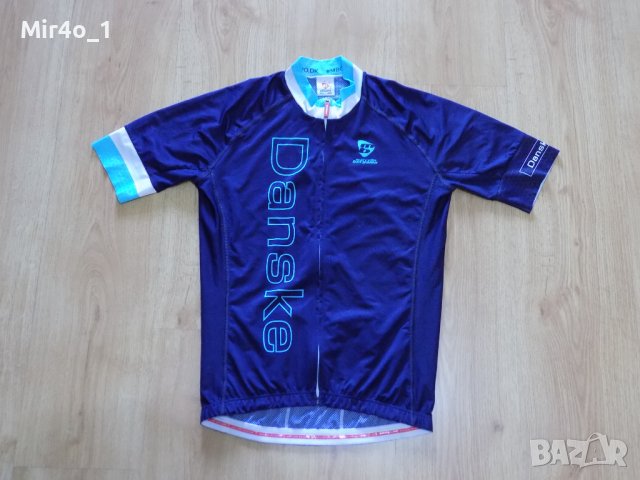 вело джърси marcello bergamo тениска шосейно колоездене оригинално L, снимка 1 - Спортни дрехи, екипи - 41943279