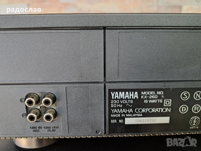 Yamaha RX-360 / Yamaha CDX-460 / Yamaha KX-260, снимка 12 - Аудиосистеми - 53812959