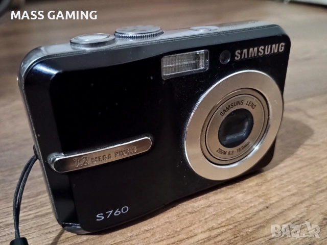 SAMSUNG S760 ФОТОАПАРАТ , снимка 2 - Фотоапарати - 52821377