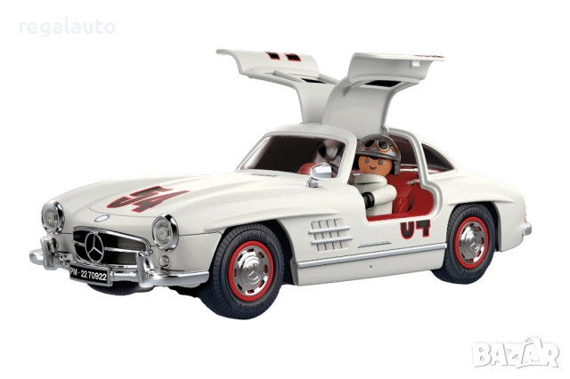 B66040692,сглобяем тип конструктор Mercedes-Benz,300 SL Coupe(1954-1957) W 198,playmobil-Set,1:18, снимка 2 - Колекции - 52773807
