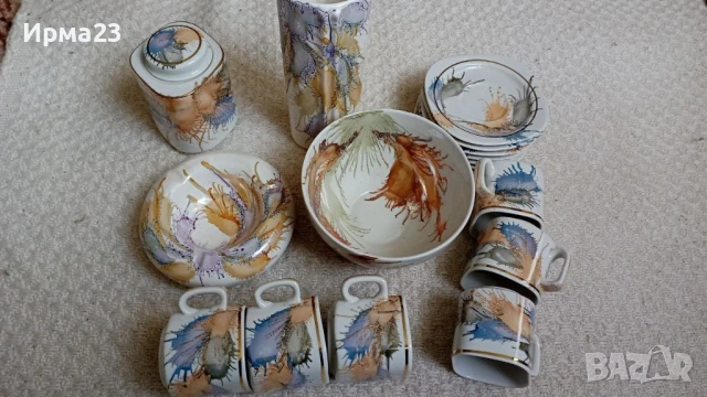 Чаен порцеланов сервиз