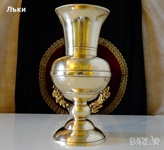 Викторианска бронзова кана за вино 1.2 кг. , снимка 6 - Антикварни и старинни предмети - 53478246