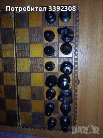Стар Дървен Шах, снимка 3 - Шах и табла - 41288466