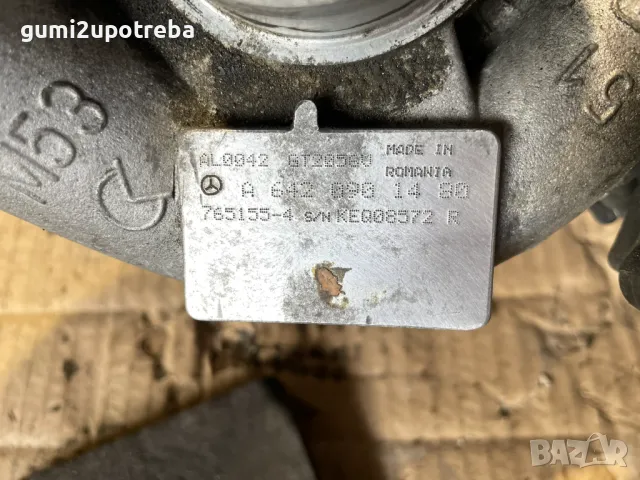 Турбокомпресор A6420901430 Mercedes E class W211 V6 Tmodel 4matic, снимка 2 - Части - 49873934