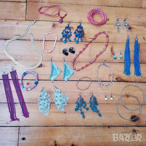 Нови бижута, обеци, обща цена