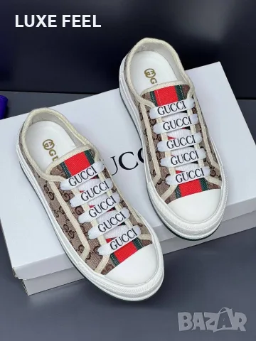 Gucci ⚜️Дамски Кецове , снимка 6 - Кецове - 55952716
