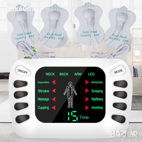 Електростимулатор за облекчаване на болки,акупунктурна терапия, снимка 3 - Масажори - 33435233