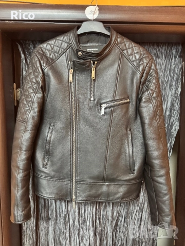 Biker Leather Jacket Dsquared2!, снимка 3 - Якета - 50023538
