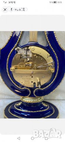 Луксозен немски настолен часовник., снимка 4 - Антикварни и старинни предмети - 39522000