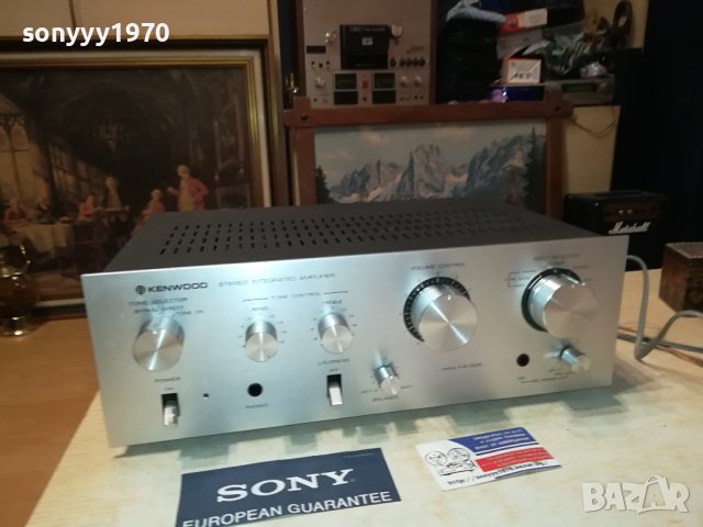 KENWOOD K-305 STEREO AMPLIFIER-MADE IN JAPAN-LNV ВНОС SWISS 2906231708
